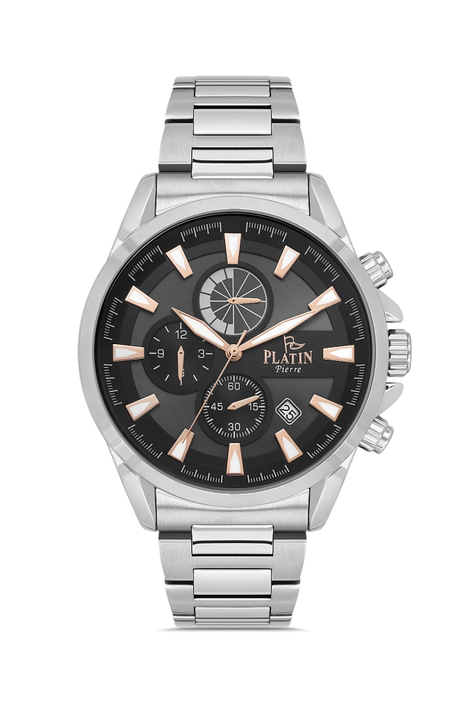 PLATİN PİERRE ERKEK KOL SAATİ