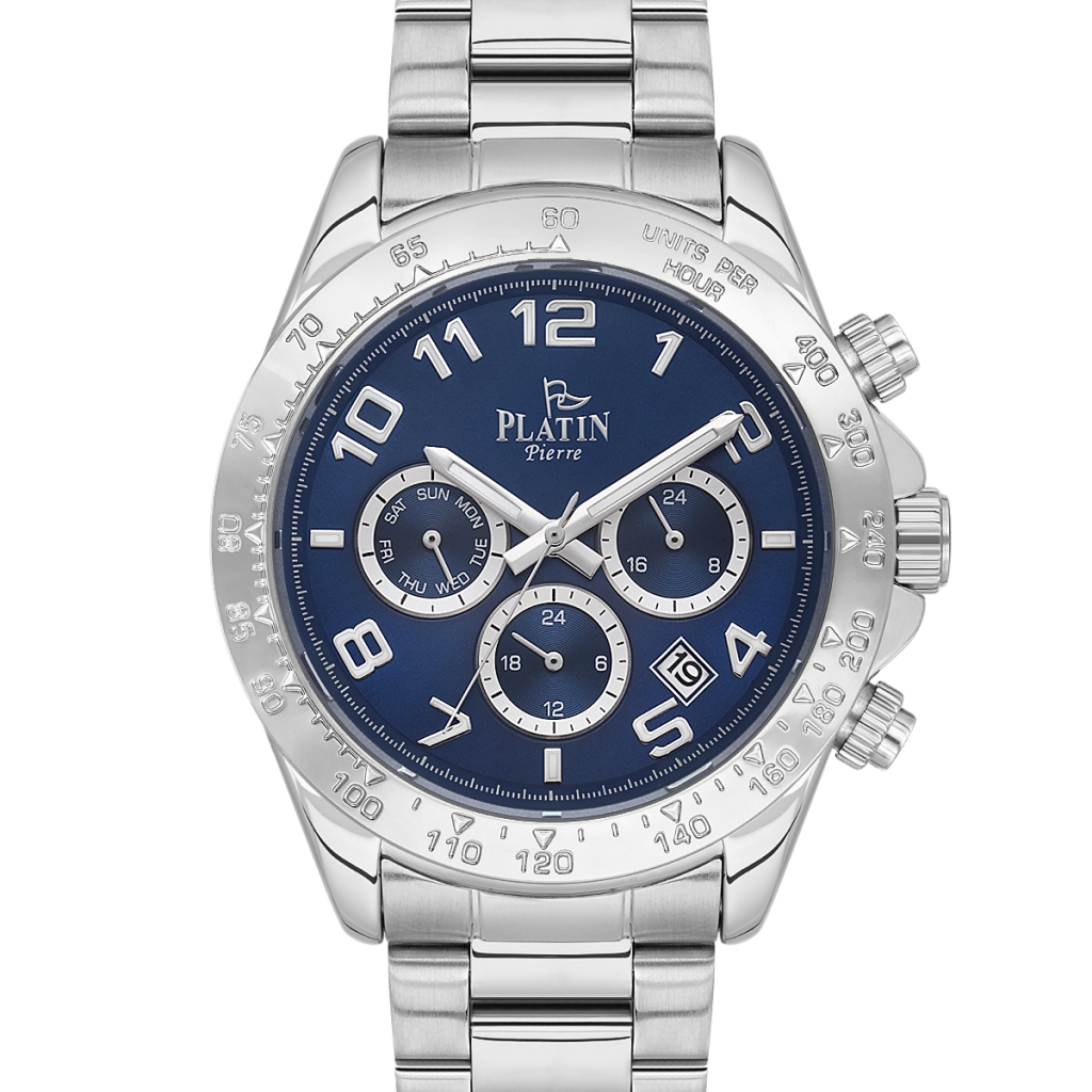 PLATİN PİERRE ERKEK KOL SAATİ