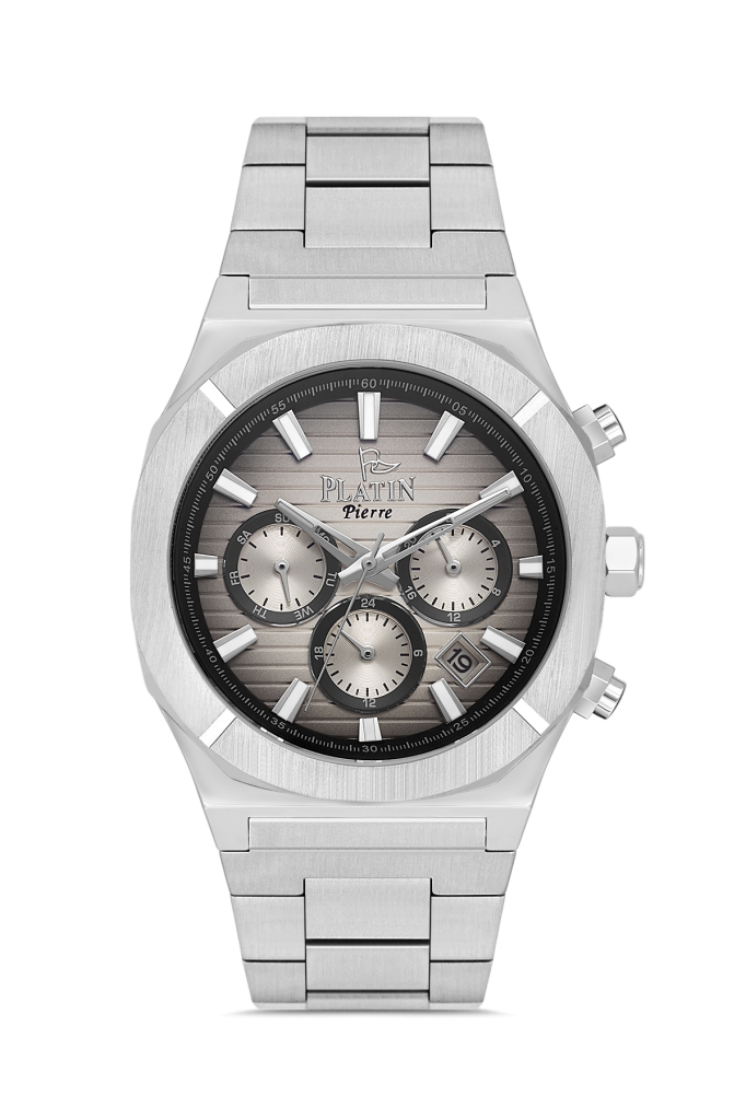 PLATİN PİERRE ERKEK KOL SAATİ