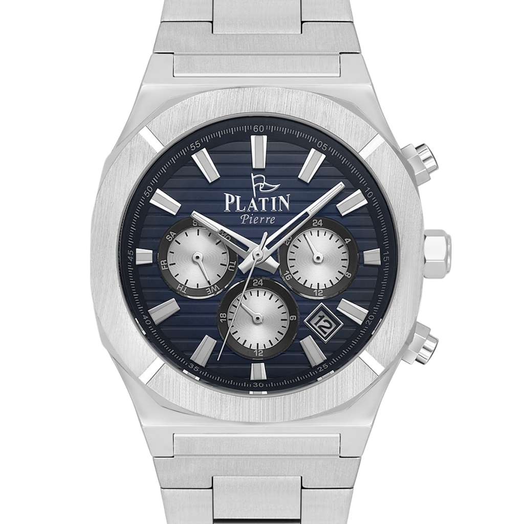 PLATİN PİERRE ERKEK KOL SAATİ