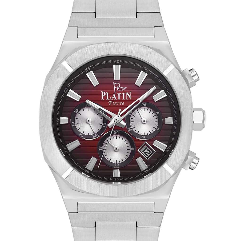PLATİN PİERRE ERKEK KOL SAATİ