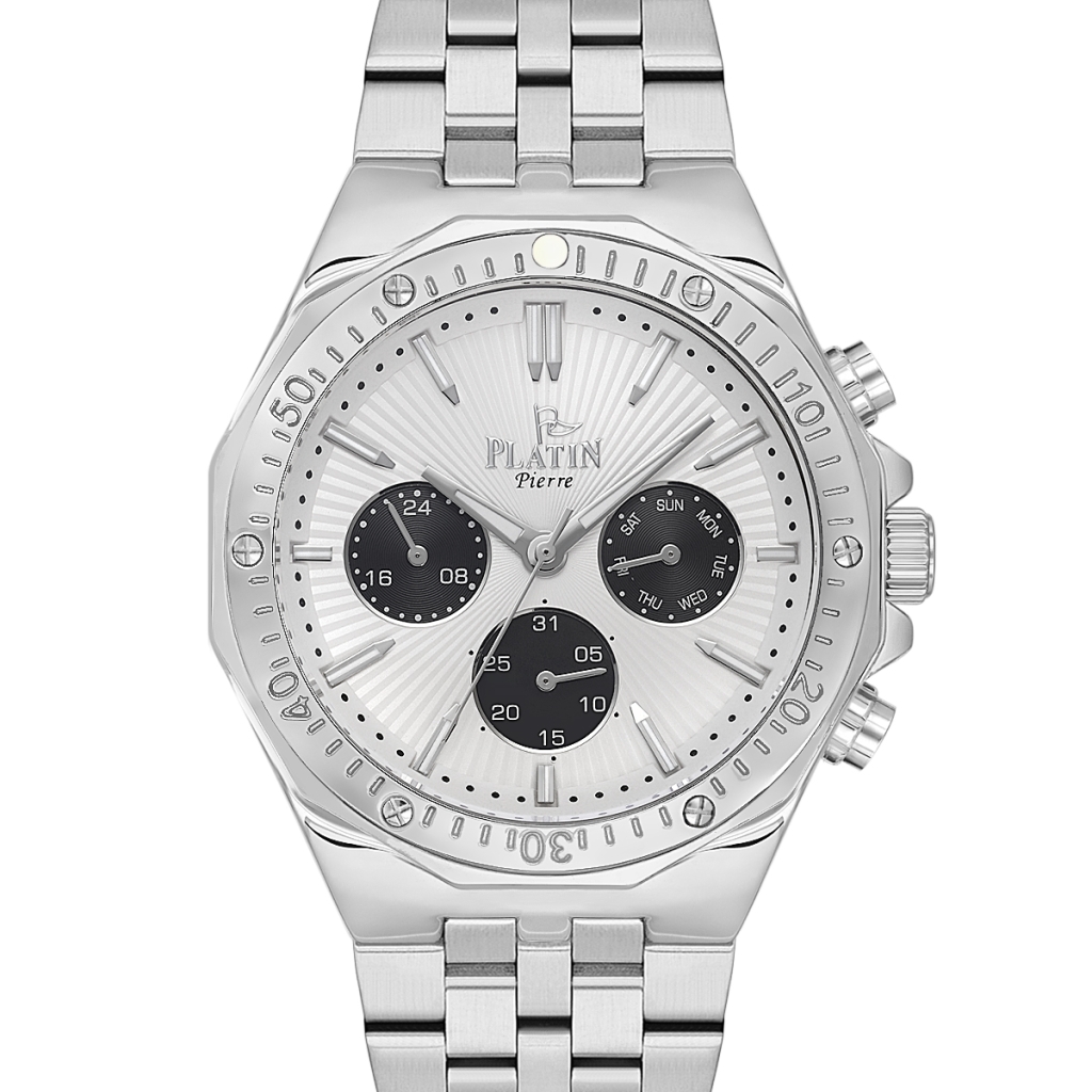PLATİN PİERRE ERKEK KOL SAATİ