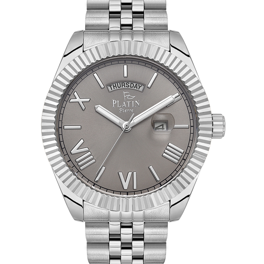 PLATİN PİERRE ERKEK KOL SAATİ