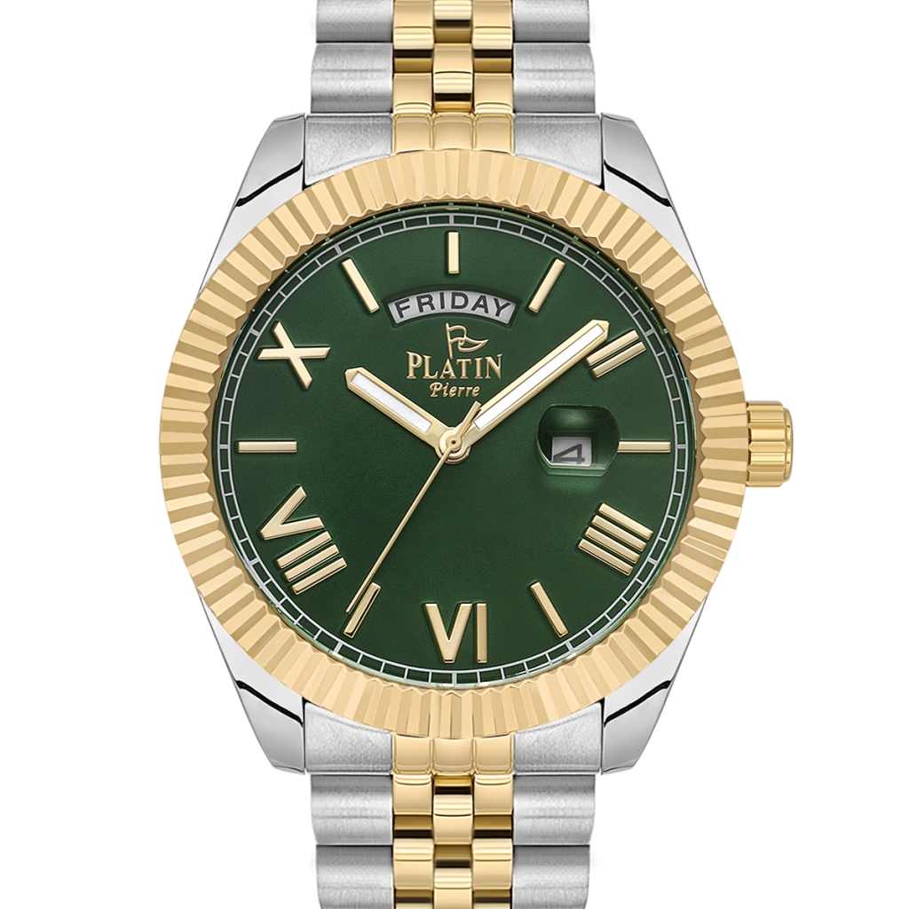 PLATİN PİERRE ERKEK KOL SAATİ