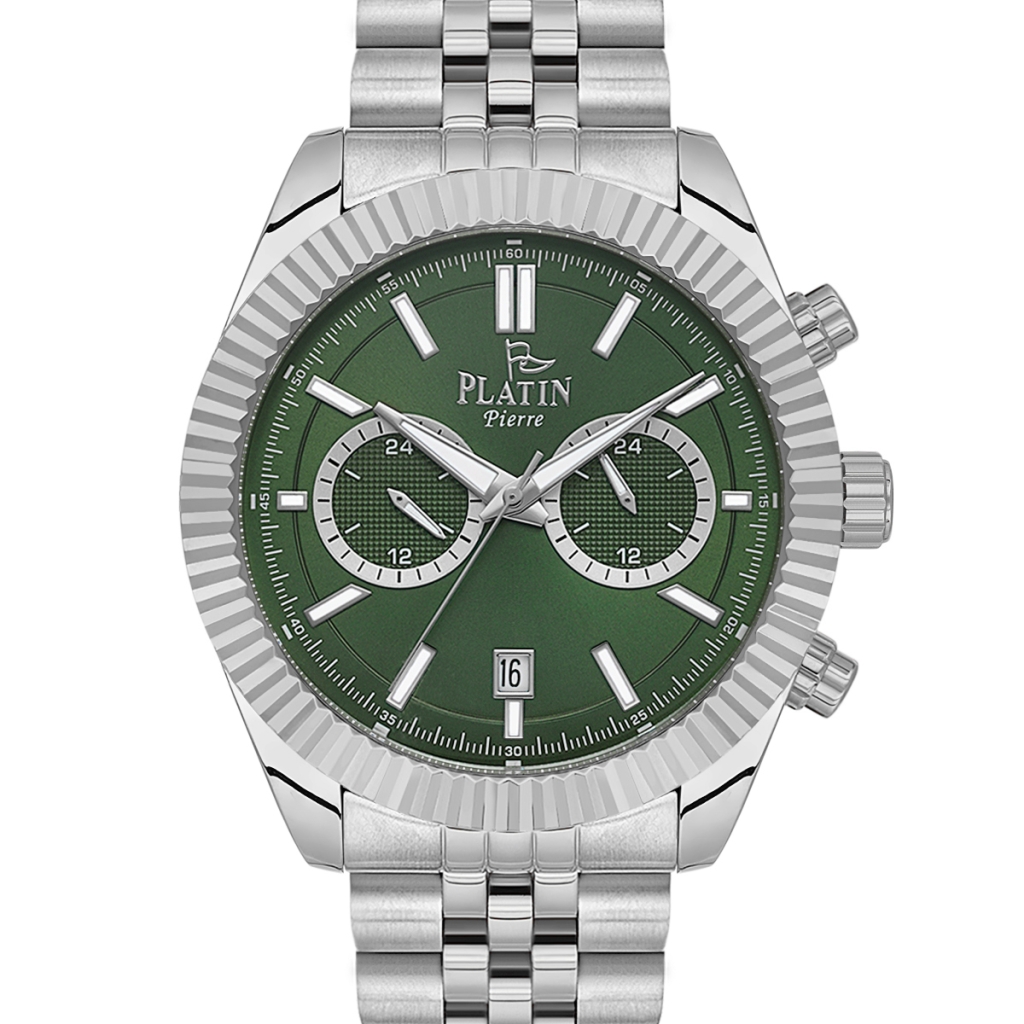 PLATİN PİERRE ERKEK KOL SAATİ