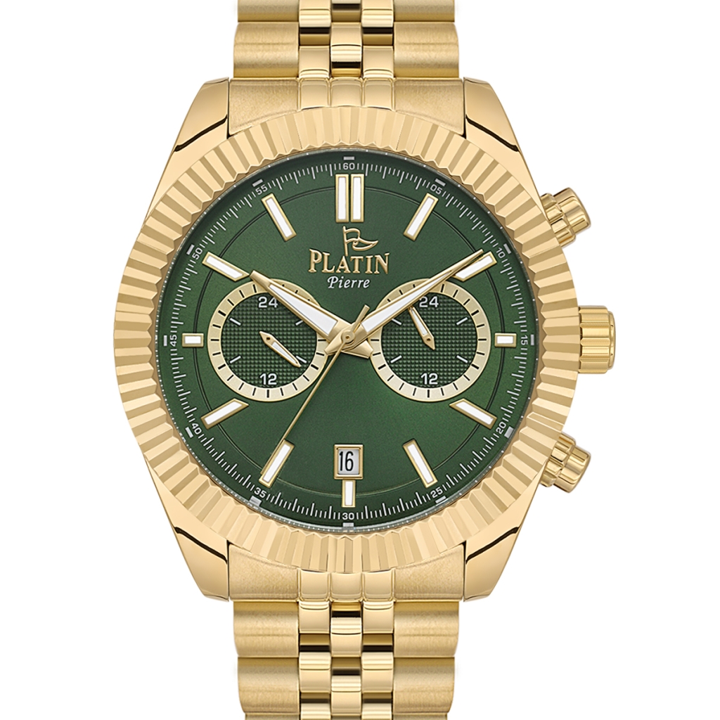 PLATİN PİERRE ERKEK KOL SAATİ