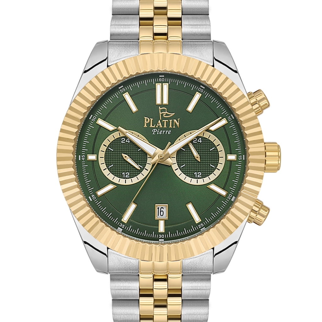 PLATİN PİERRE ERKEK KOL SAATİ