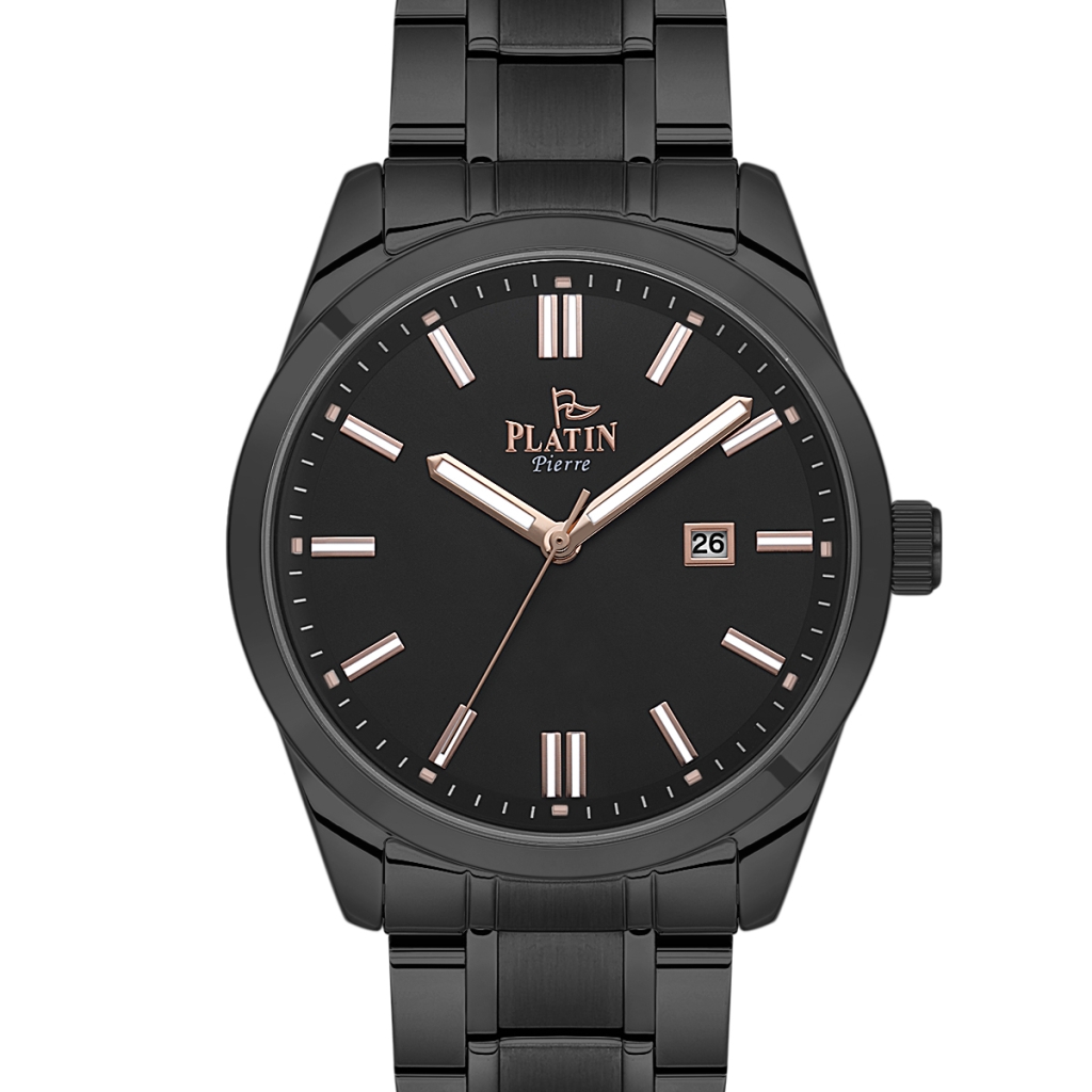 PLATİN PİERRE ERKEK KOL SAATİ