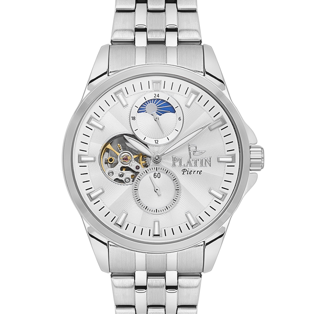 PLATİN PİERRE ERKEK KOL SAATİ
