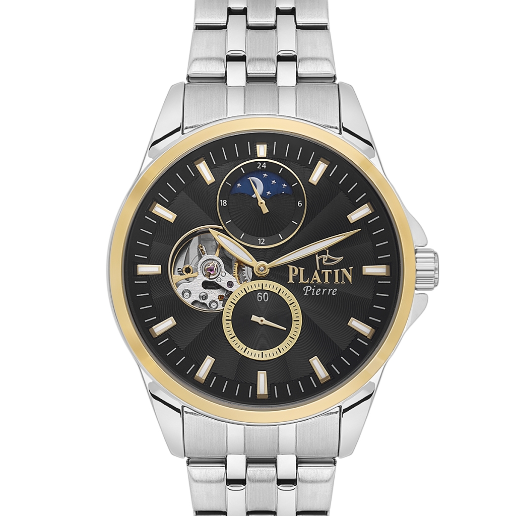 PLATİN PİERRE ERKEK KOL SAATİ