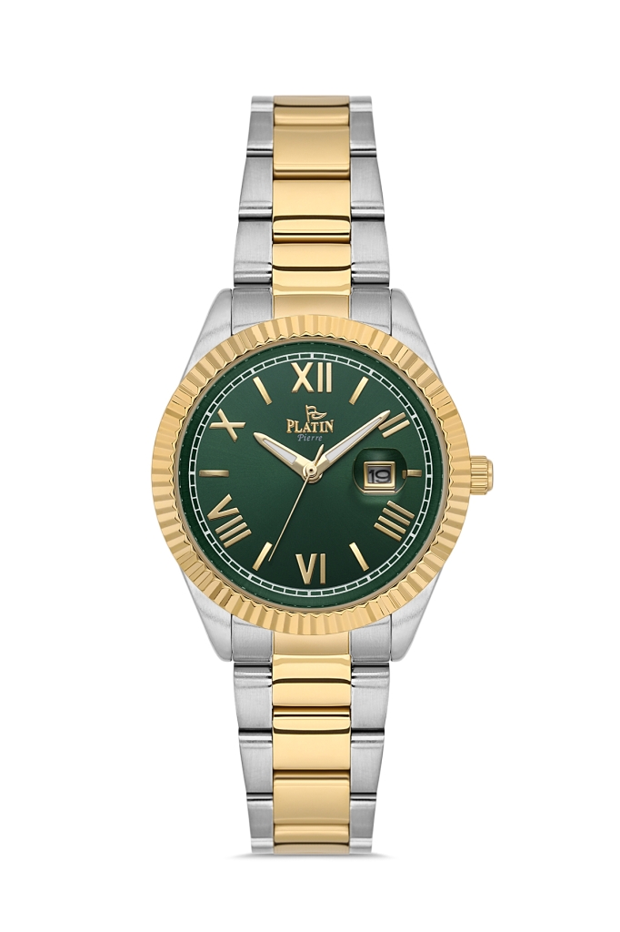 PLATİN PİERRE KADIN KOL SAATİ