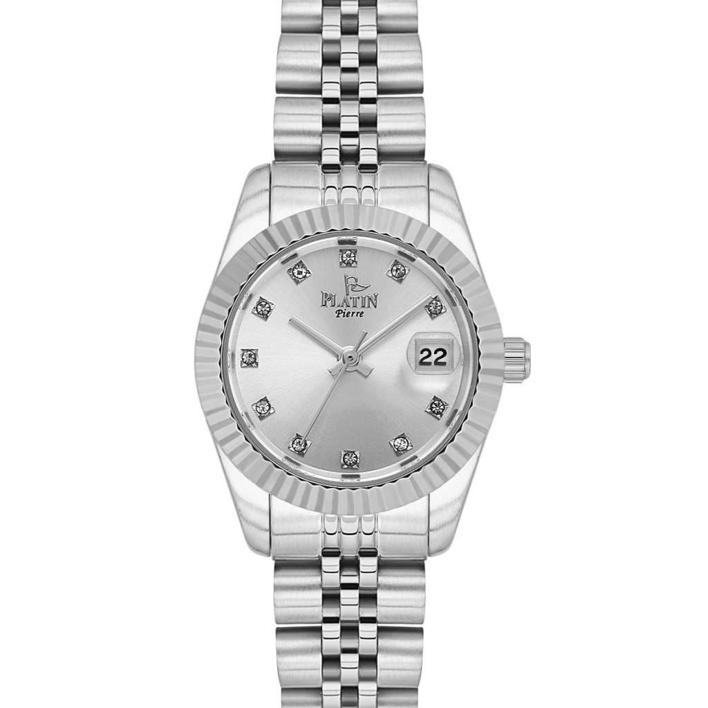 PLATİN PİERRE KADIN KOL SAATİ