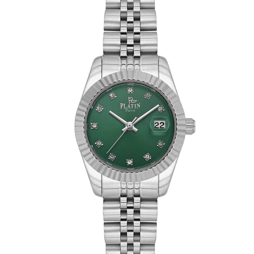 PLATİN PİERRE KADIN KOL SAATİ