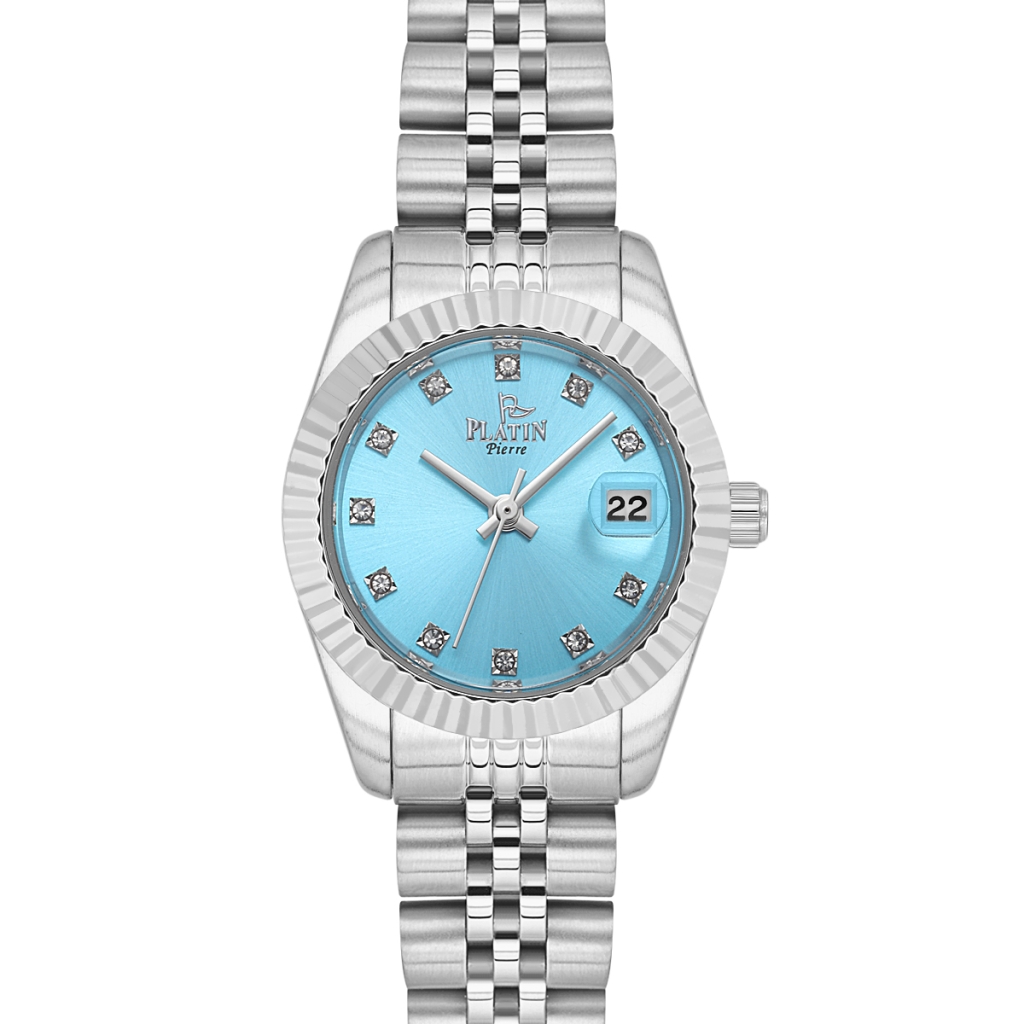 PLATİN PİERRE KADIN KOL SAATİ