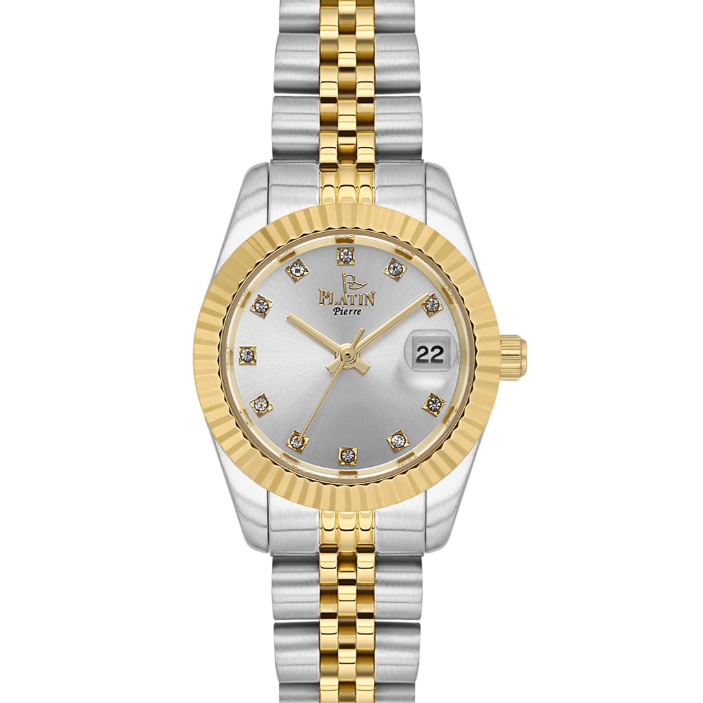 PLATİN PİERRE KADIN KOL SAATİ