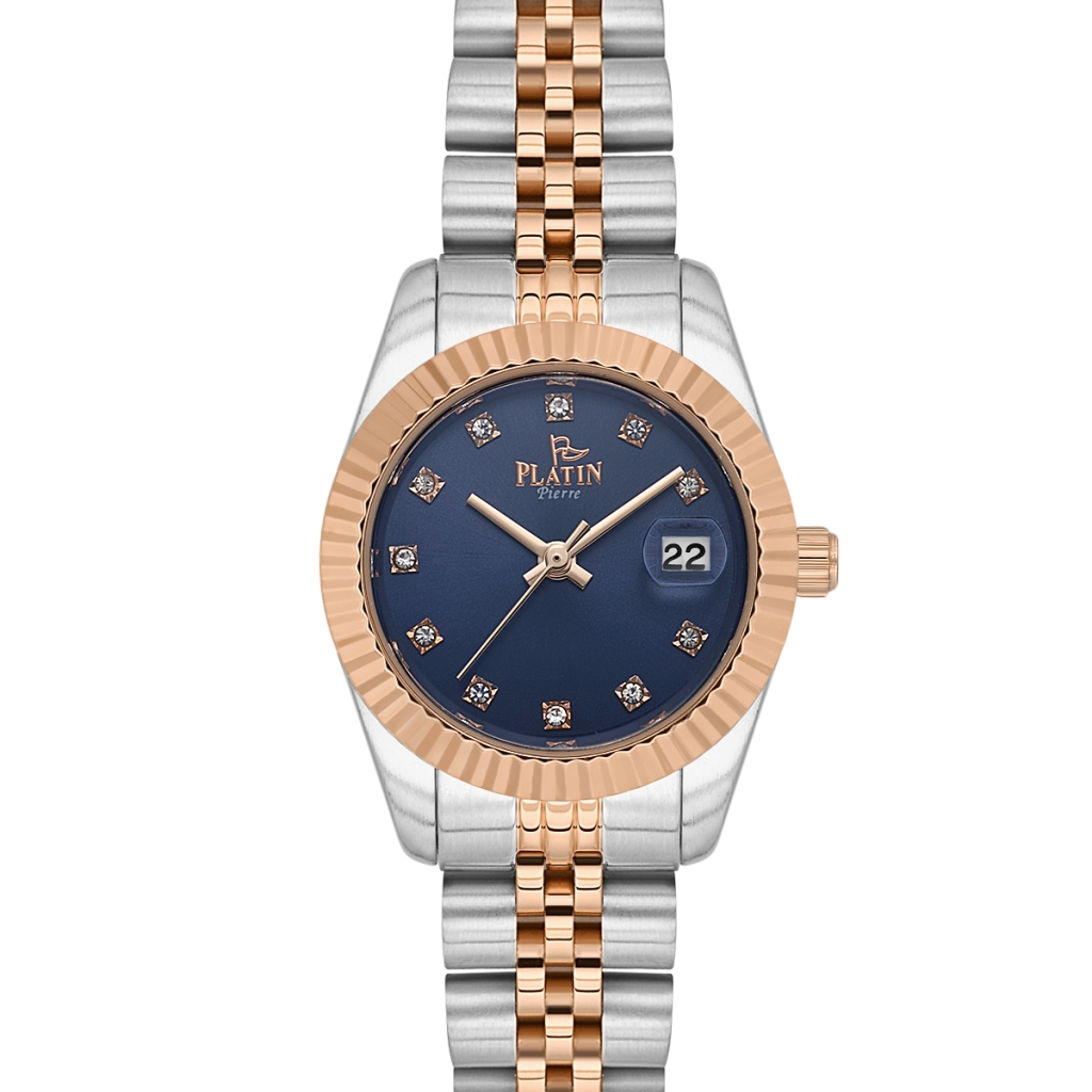 PLATİN PİERRE KADIN KOL SAATİ