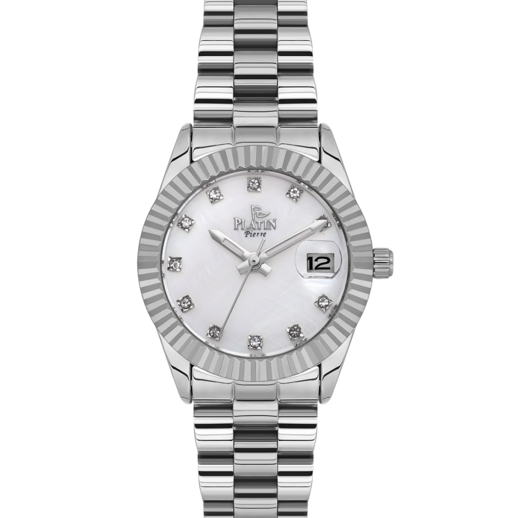 PLATİN PİERRE KADIN KOL SAATİ