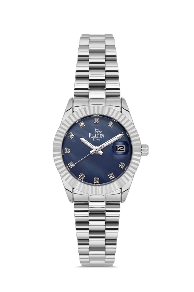 PLATİN PİERRE KADIN KOL SAATİ