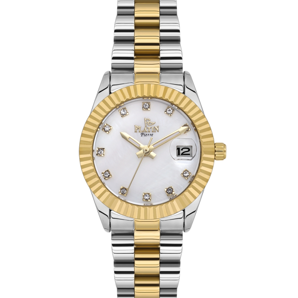 PLATİN PİERRE KADIN KOL SAATİ