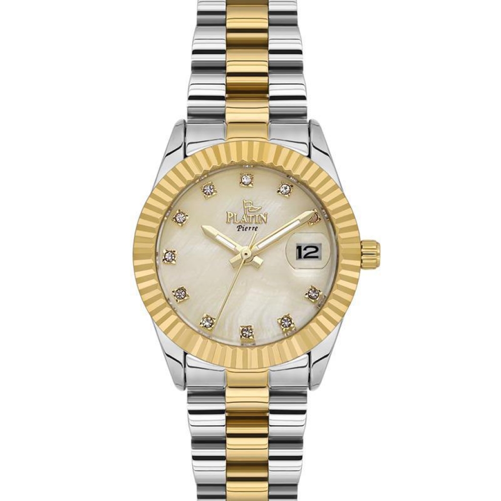 PLATİN PİERRE KADIN KOL SAATİ