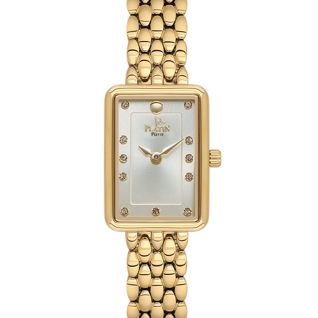 PLATİN PİERRE KADIN KOL SAATİ