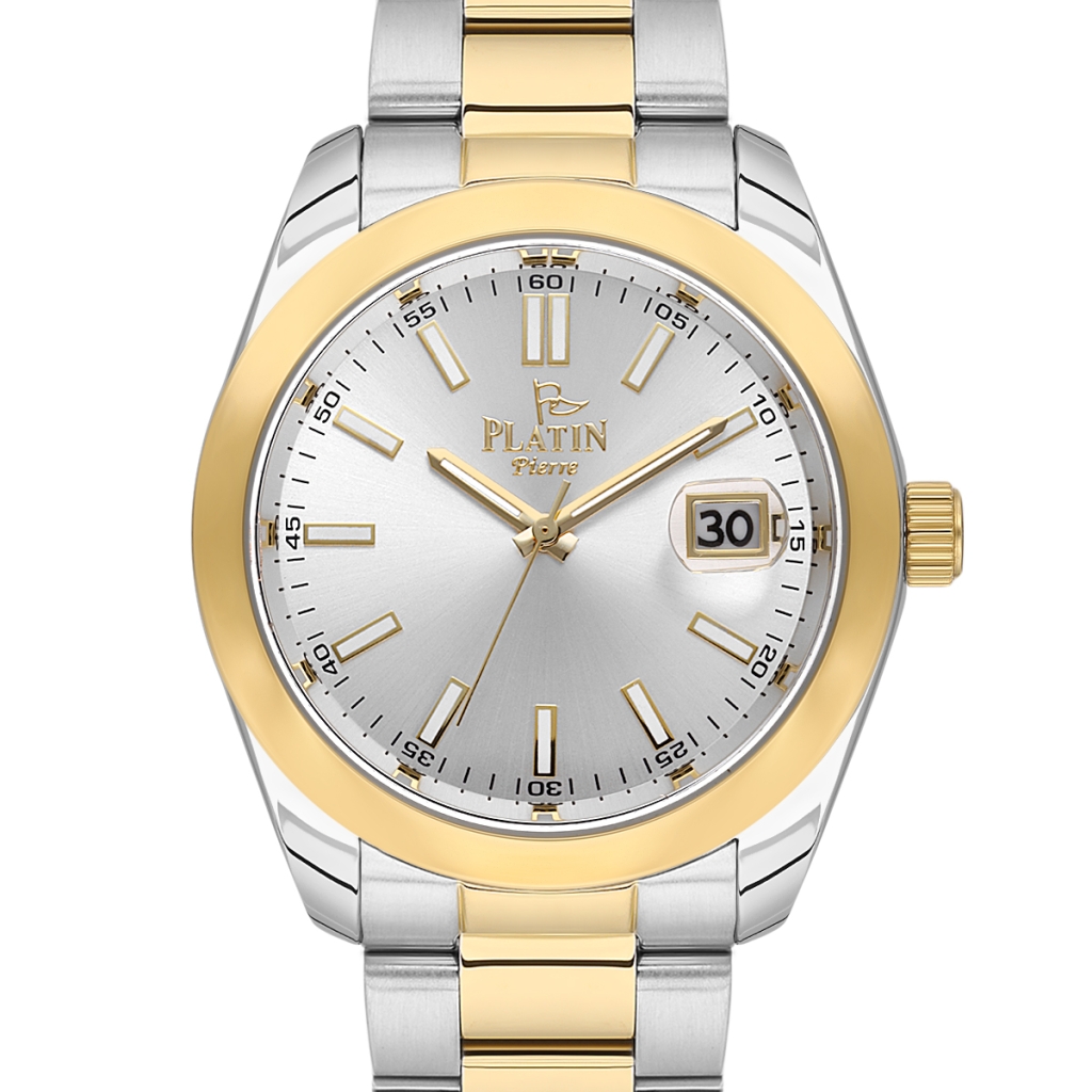 PLATİN PİERRE ERKEK KOL SAATİ