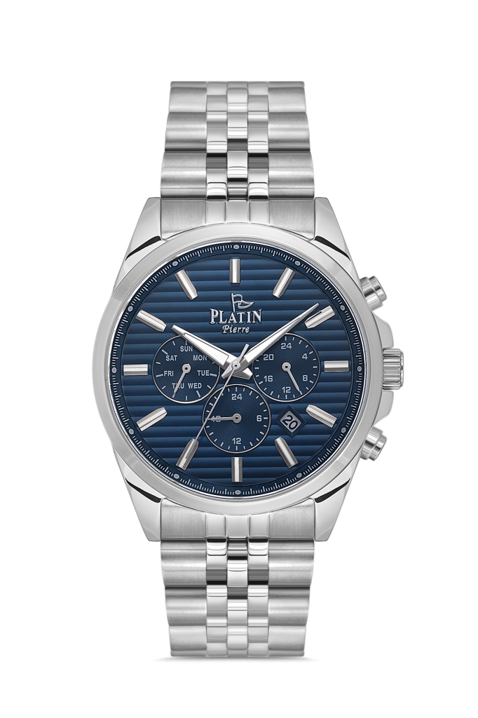 PLATİN PİERRE ERKEK KOL SAATİ