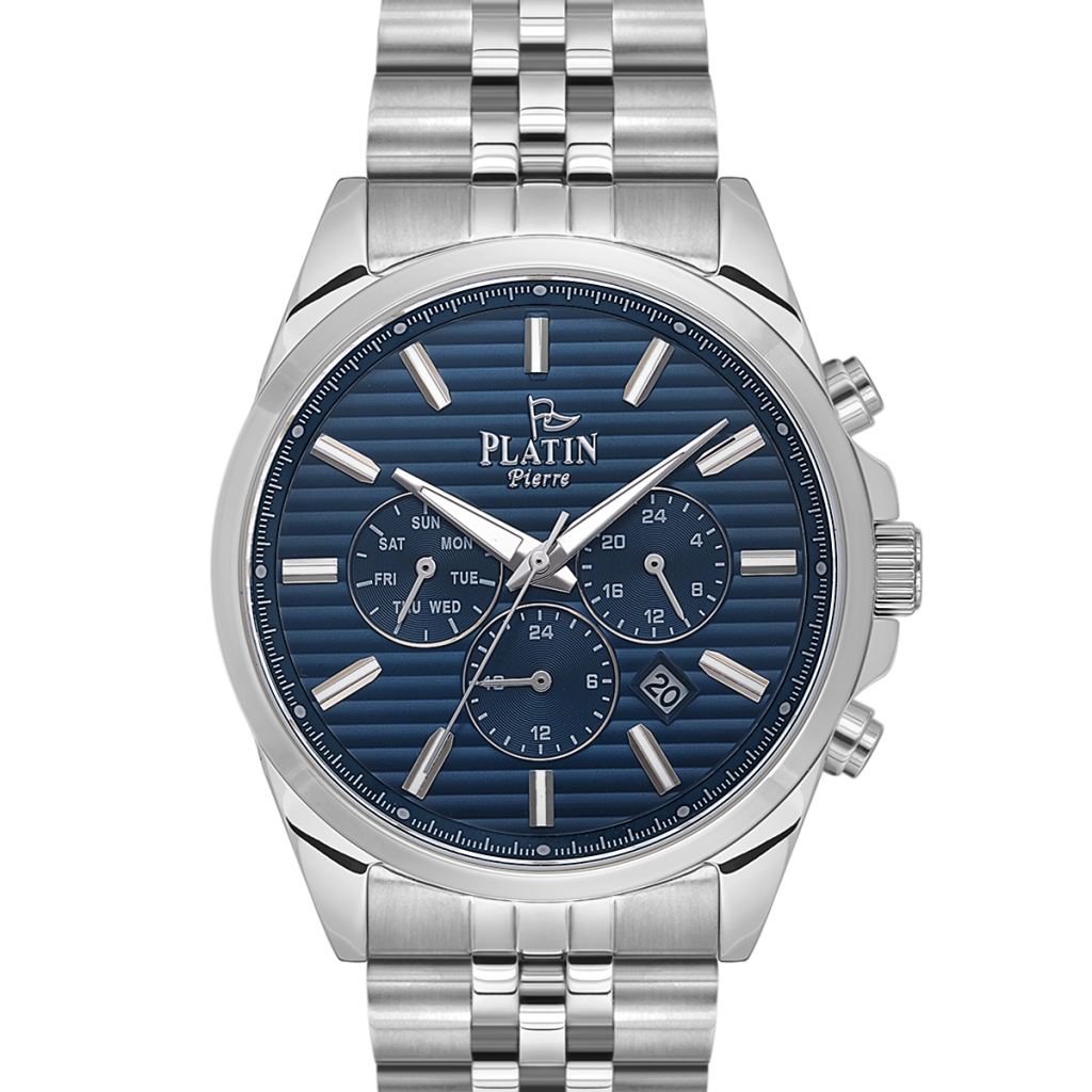 PLATİN PİERRE ERKEK KOL SAATİ