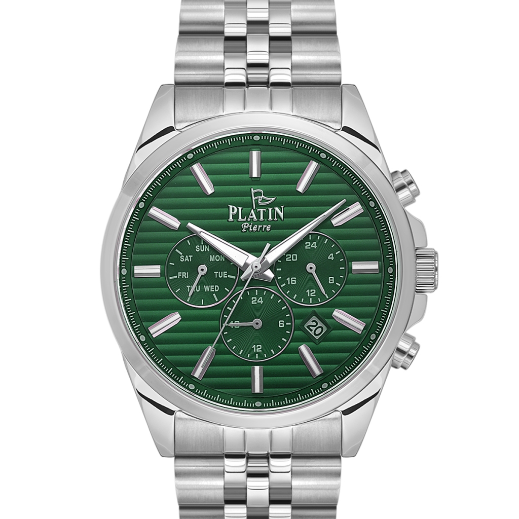 PLATİN PİERRE ERKEK KOL SAATİ