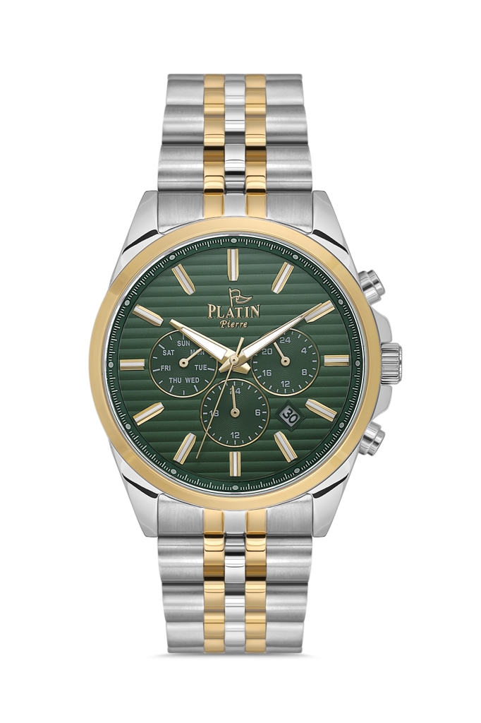 PLATİN PİERRE ERKEK KOL SAATİ