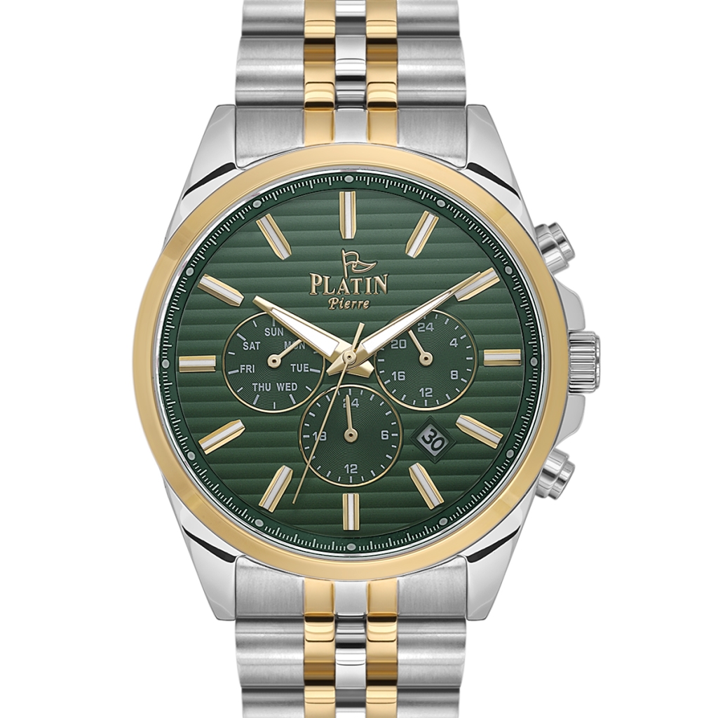 PLATİN PİERRE ERKEK KOL SAATİ