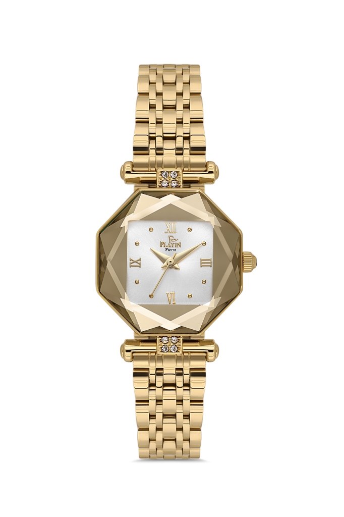 PLATİN PİERRE KADIN KOL SAATİ