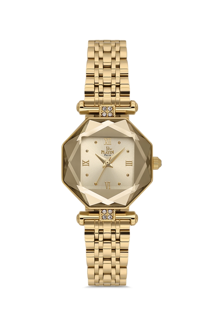 PLATİN PİERRE KADIN KOL SAATİ