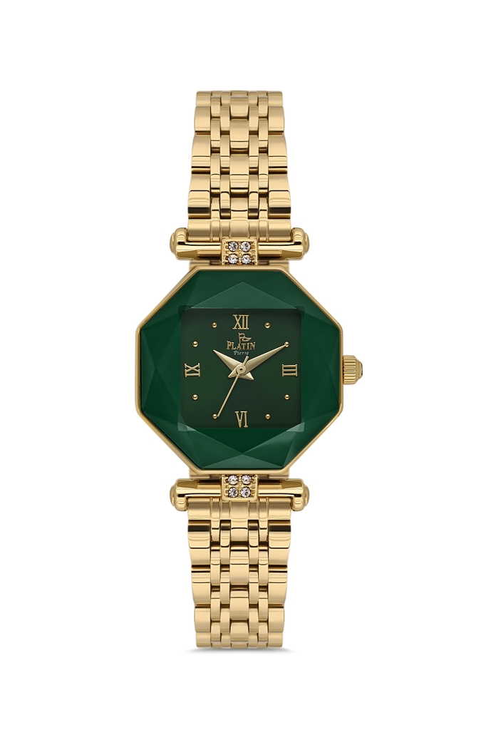 PLATİN PİERRE KADIN KOL SAATİ