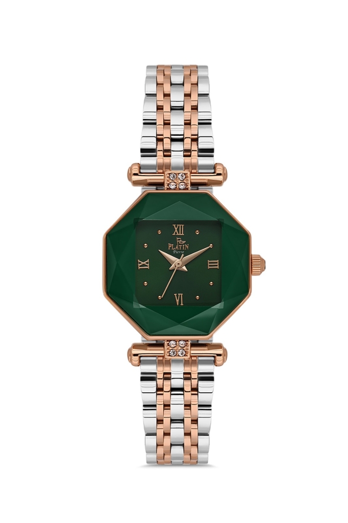PLATİN PİERRE KADIN KOL SAATİ