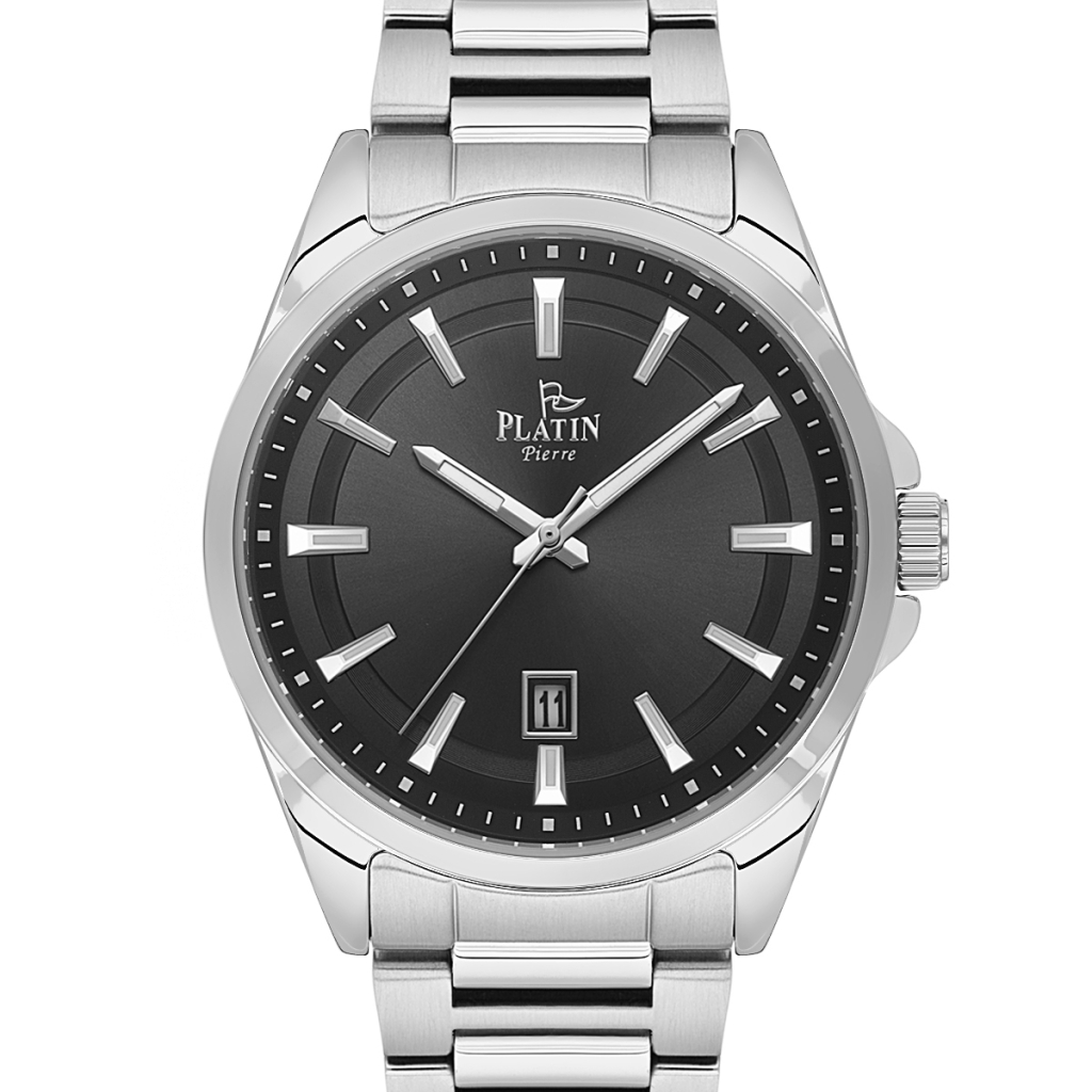 PLATİN PİERRE ERKEK KOL SAATİ