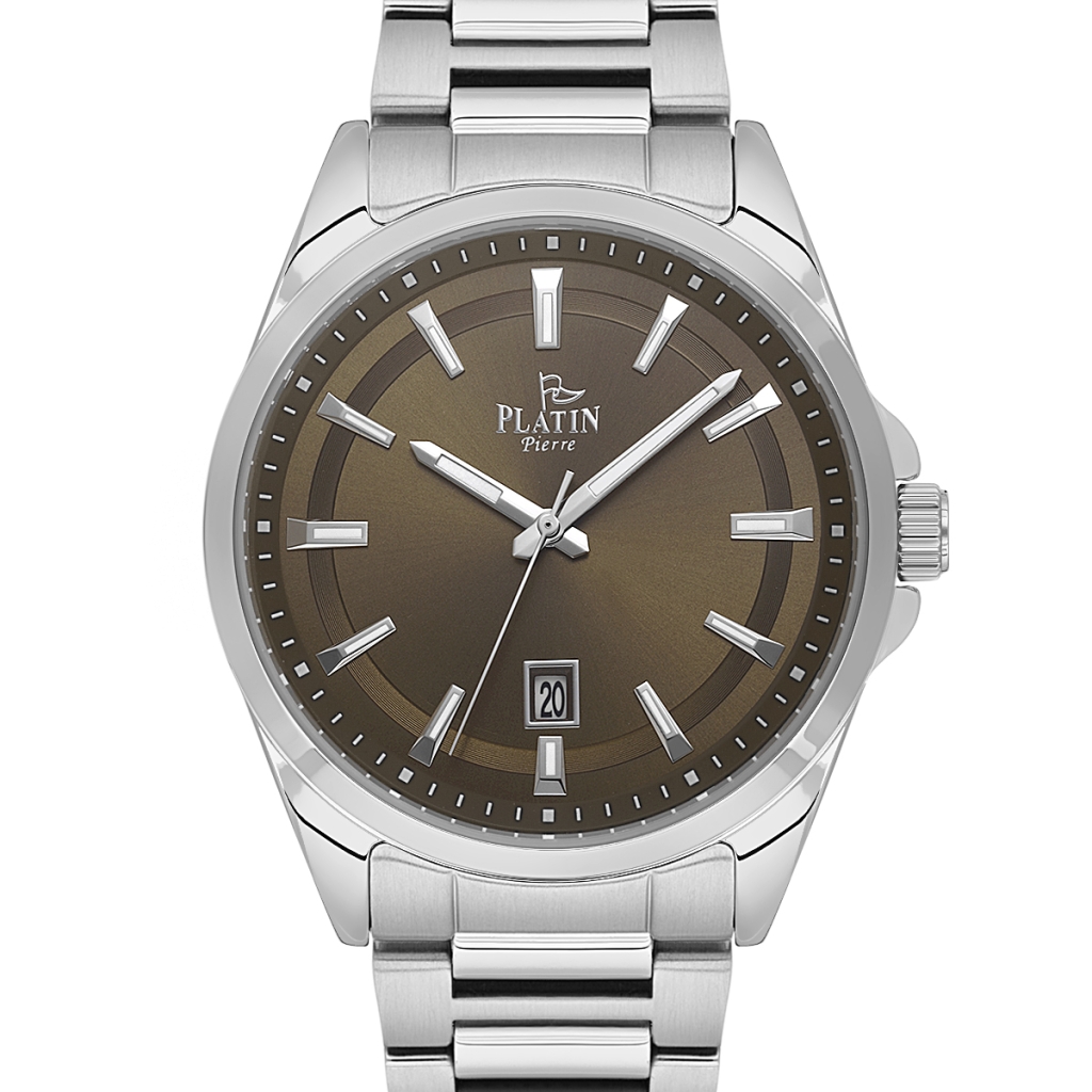 PLATİN PİERRE ERKEK KOL SAATİ