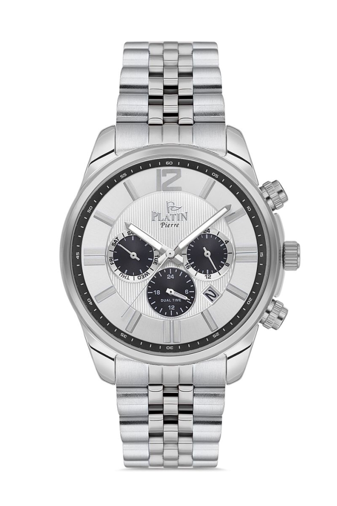 PLATİN PİERRE ERKEK KOL SAATİ