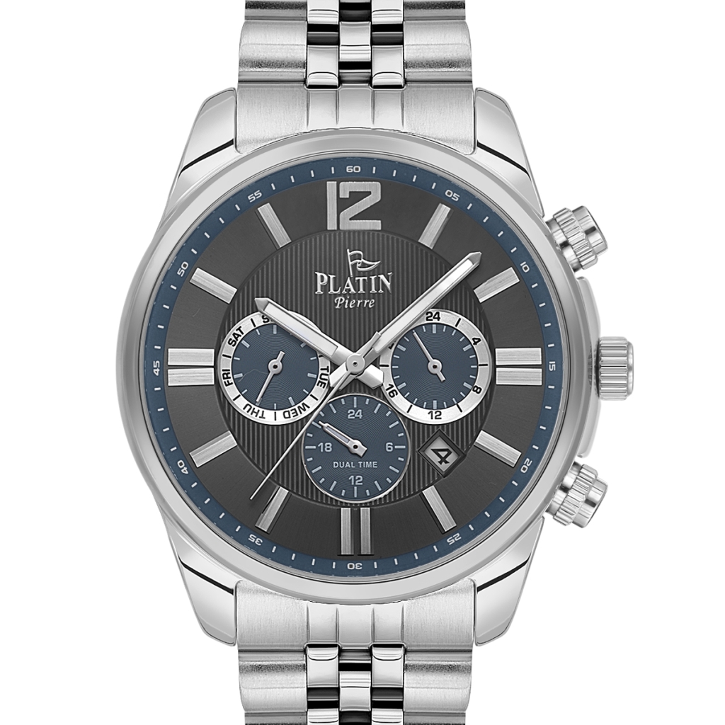 PLATİN PİERRE ERKEK KOL SAATİ
