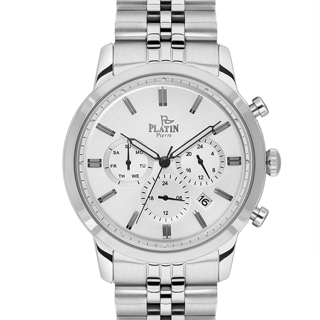 PLATİN PİERRE ERKEK KOL SAATİ
