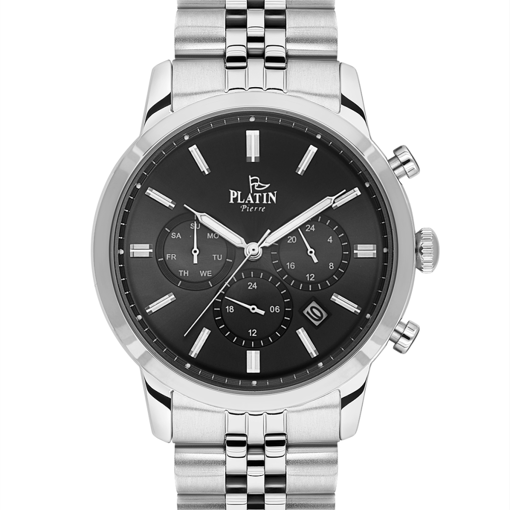 PLATİN PİERRE ERKEK KOL SAATİ