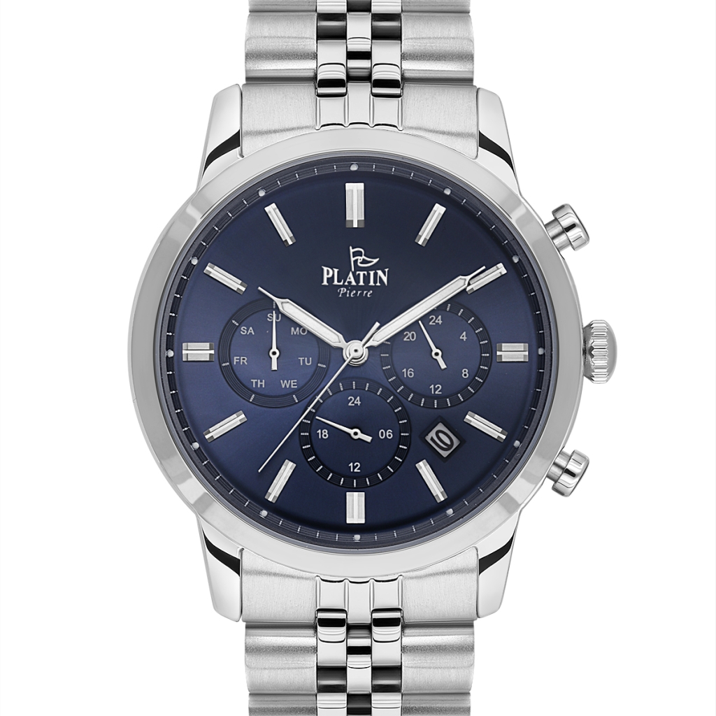 PLATİN PİERRE ERKEK KOL SAATİ