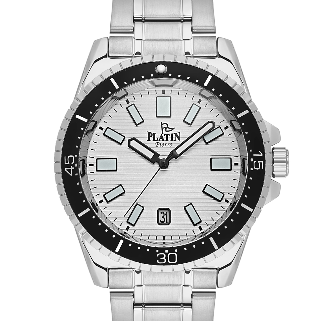 PLATİN PİERRE ERKEK KOL SAATİ