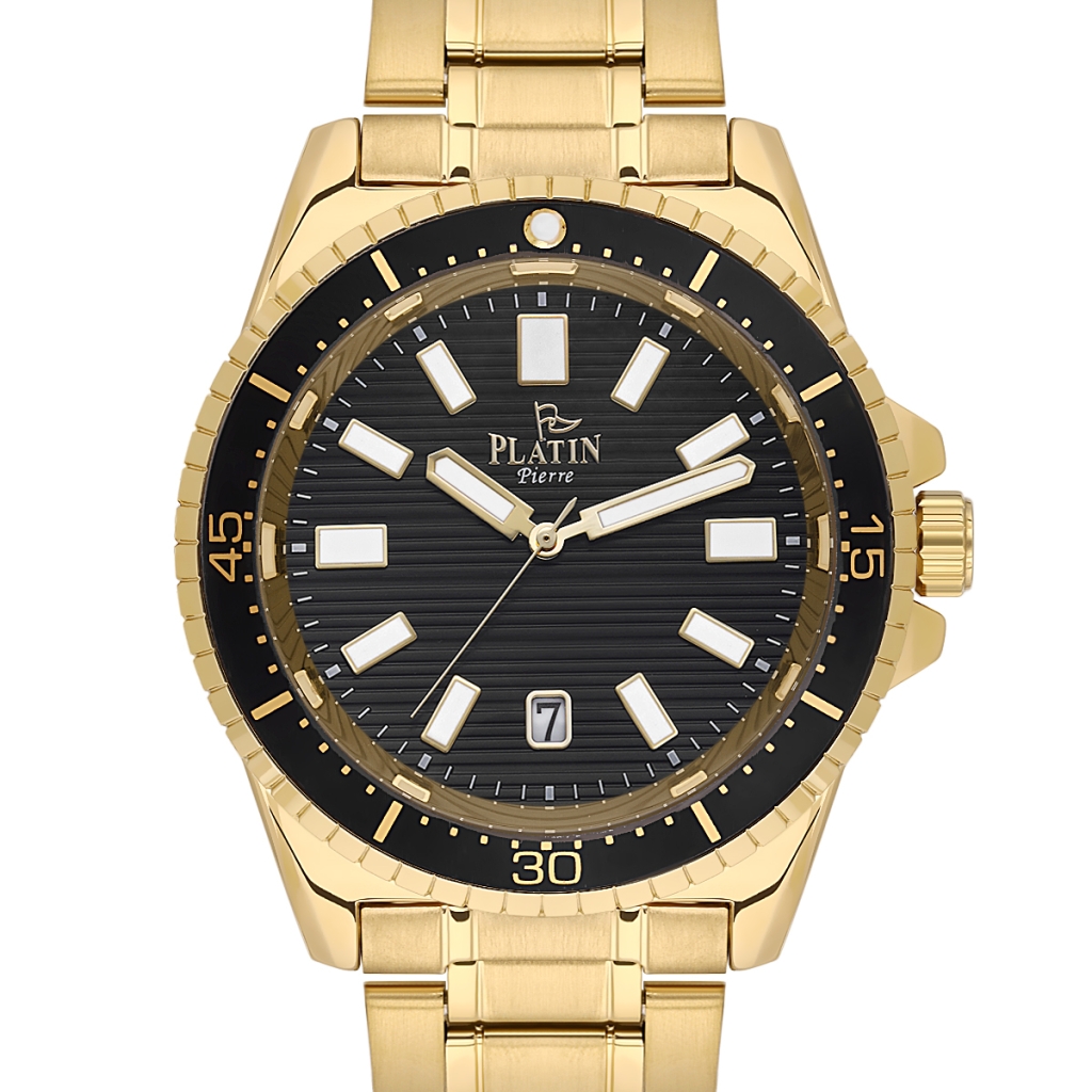 PLATİN PİERRE ERKEK KOL SAATİ