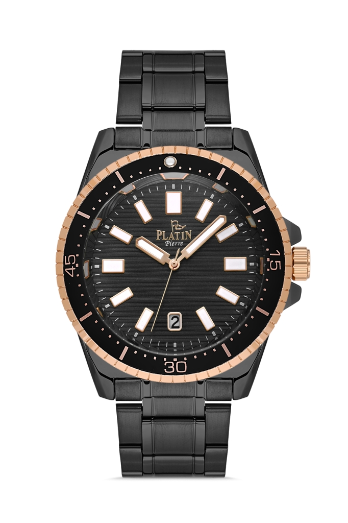PLATİN PİERRE ERKEK KOL SAATİ