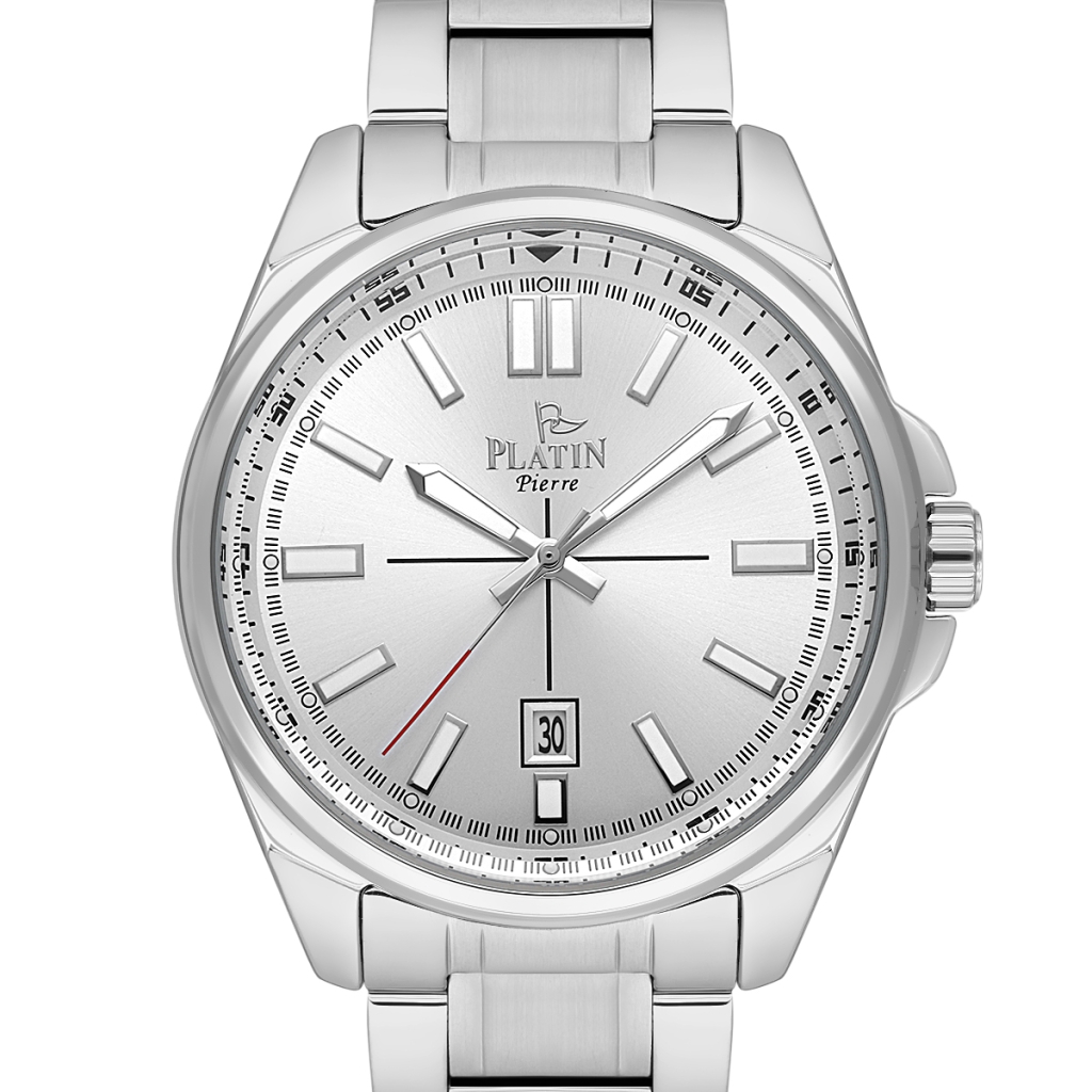 PLATİN PİERRE ERKEK KOL SAATİ