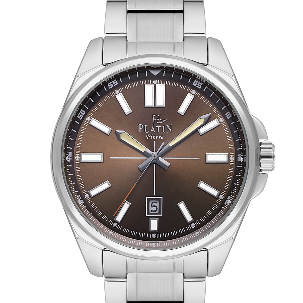 PLATİN PİERRE ERKEK KOL SAATİ