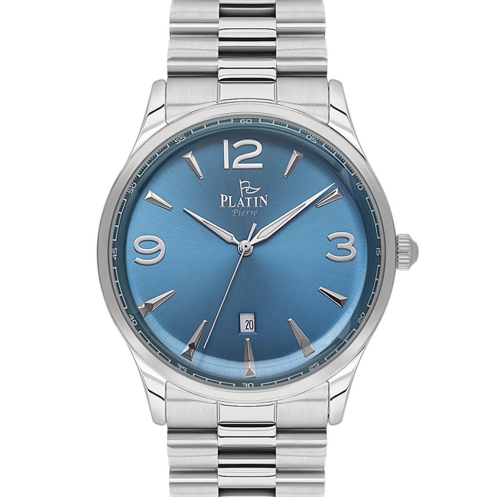 PLATİN PİERRE ERKEK KOL SAATİ