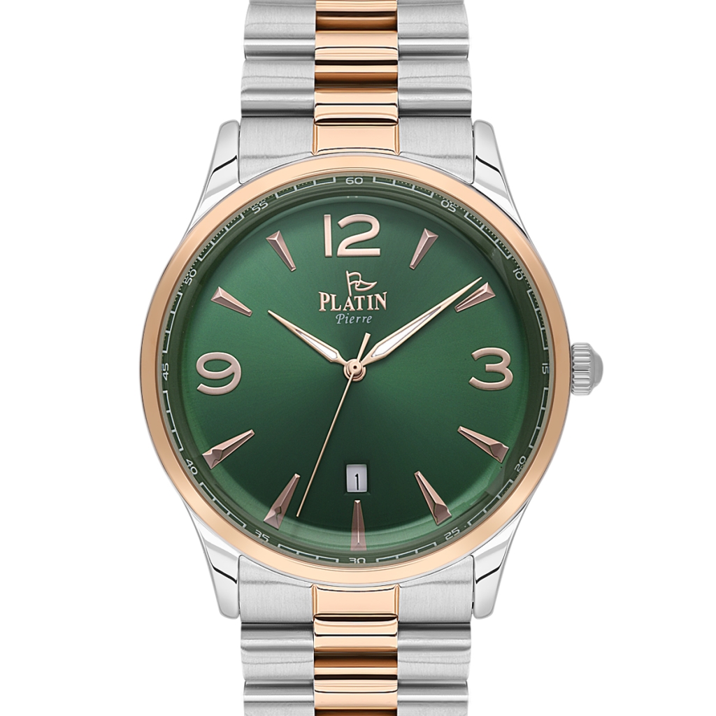 PLATİN PİERRE ERKEK KOL SAATİ