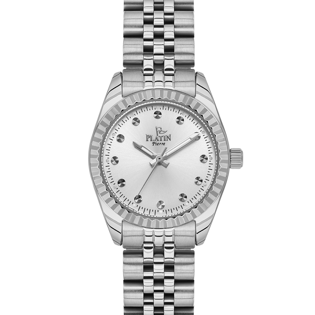 PLATİN PİERRE KADIN KOL SAATİ